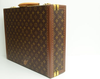 Authentic Louis Vuitton President Briefcase 1st Edition Vintage Monogram  Case