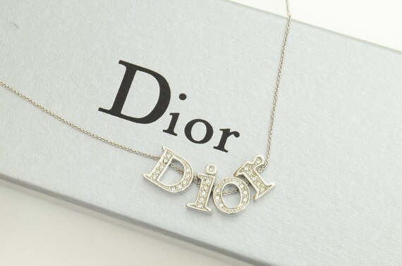 Authentic Christian Dior Rhinestone 