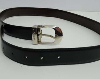 小物 Cartier archive vintege leather belt Cartier Archive Vintage Leather Belt