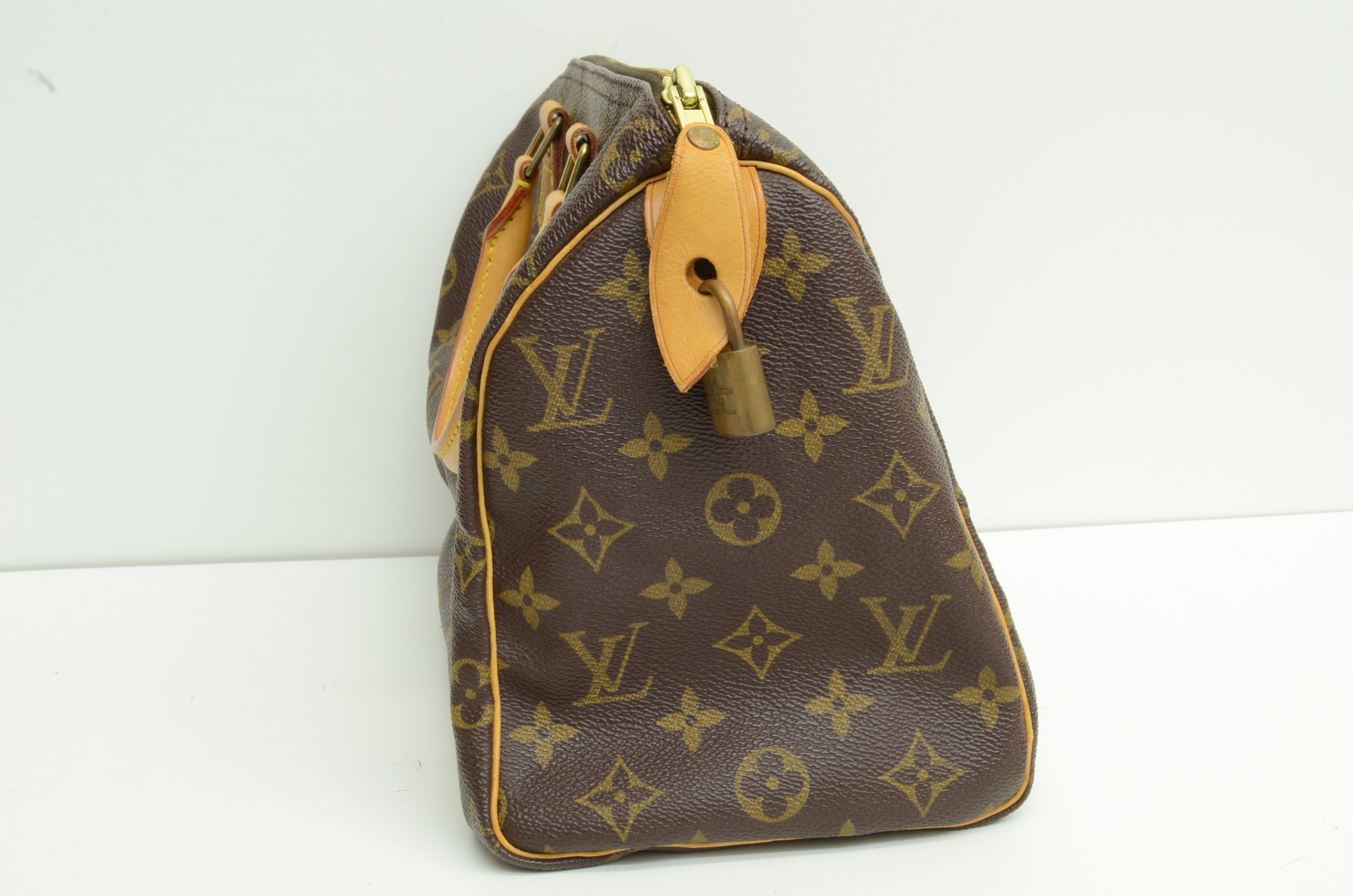 Authentic Louis Vuitton Speedy 25 Leather Handbag Vintage | Etsy