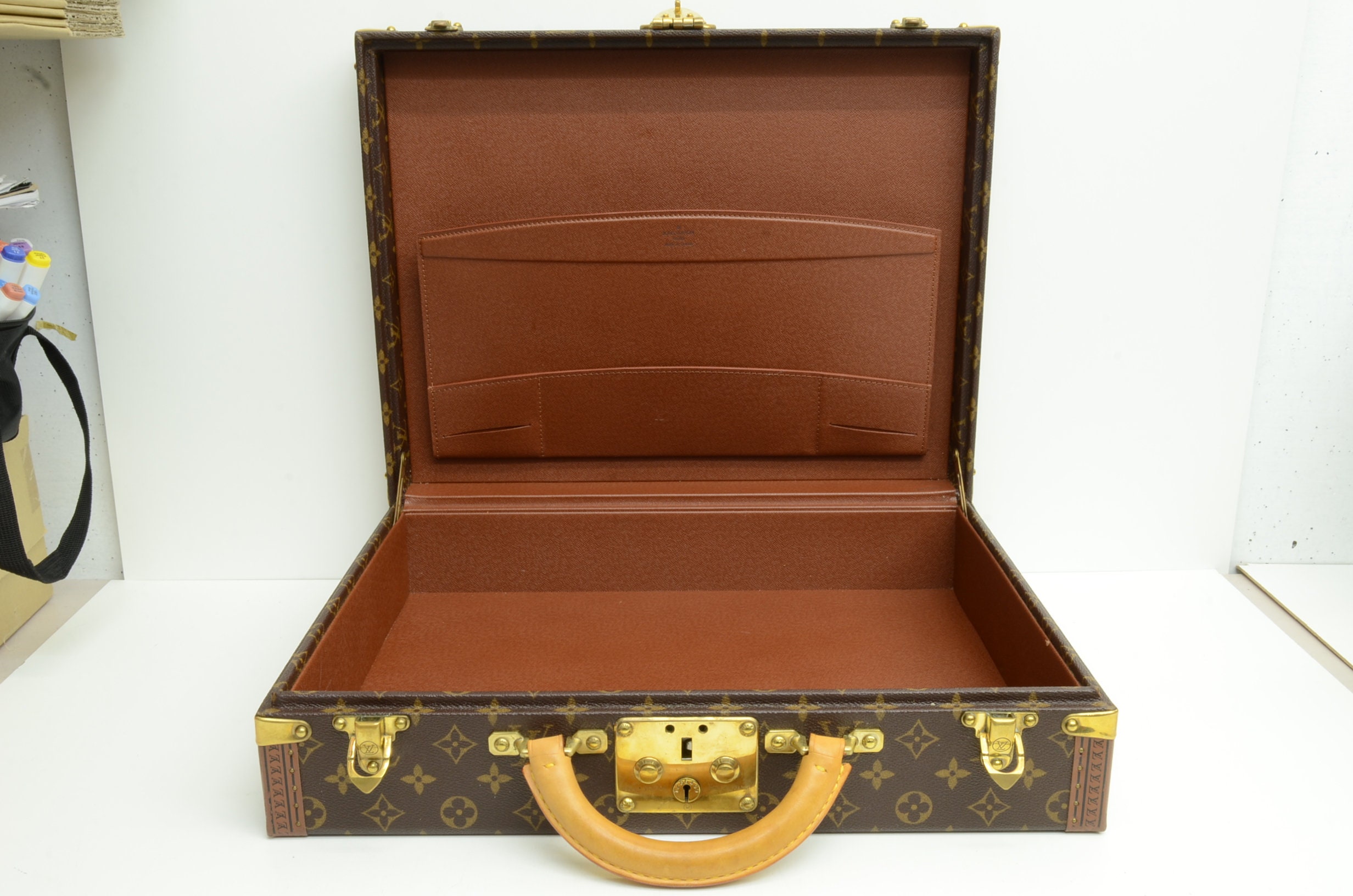 Authentic Louis Vuitton President Briefcase 1st Edition 
