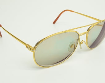 Authentic Cartier Driver Louis 60 16 140 GP Vintage Rx Sunglasses 0p9647