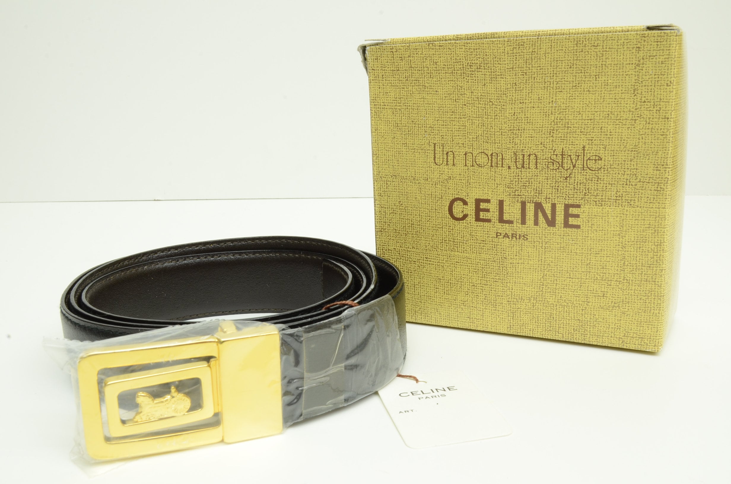 celine belt vintage