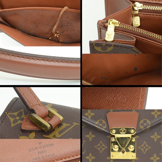 Authentic Louis Vuitton Concorde Vintage Leather Handbag