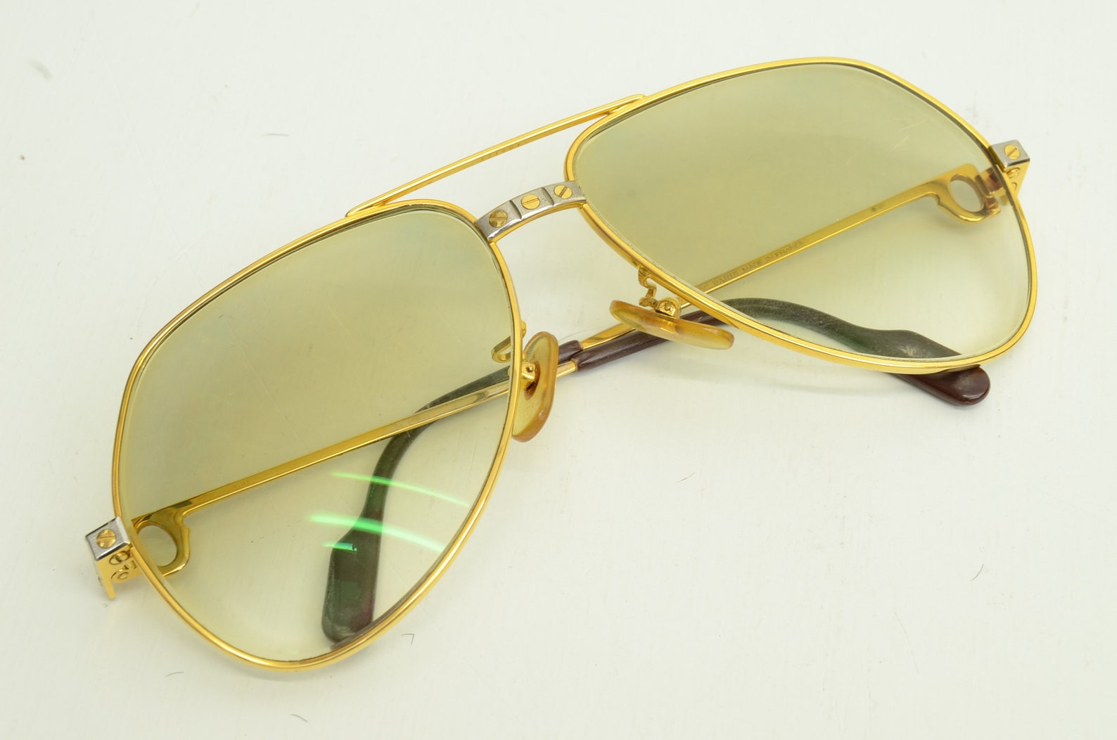 Authentic Cartier Vintage Eyeglasses Vendome Santos 59 14 130 Etsy