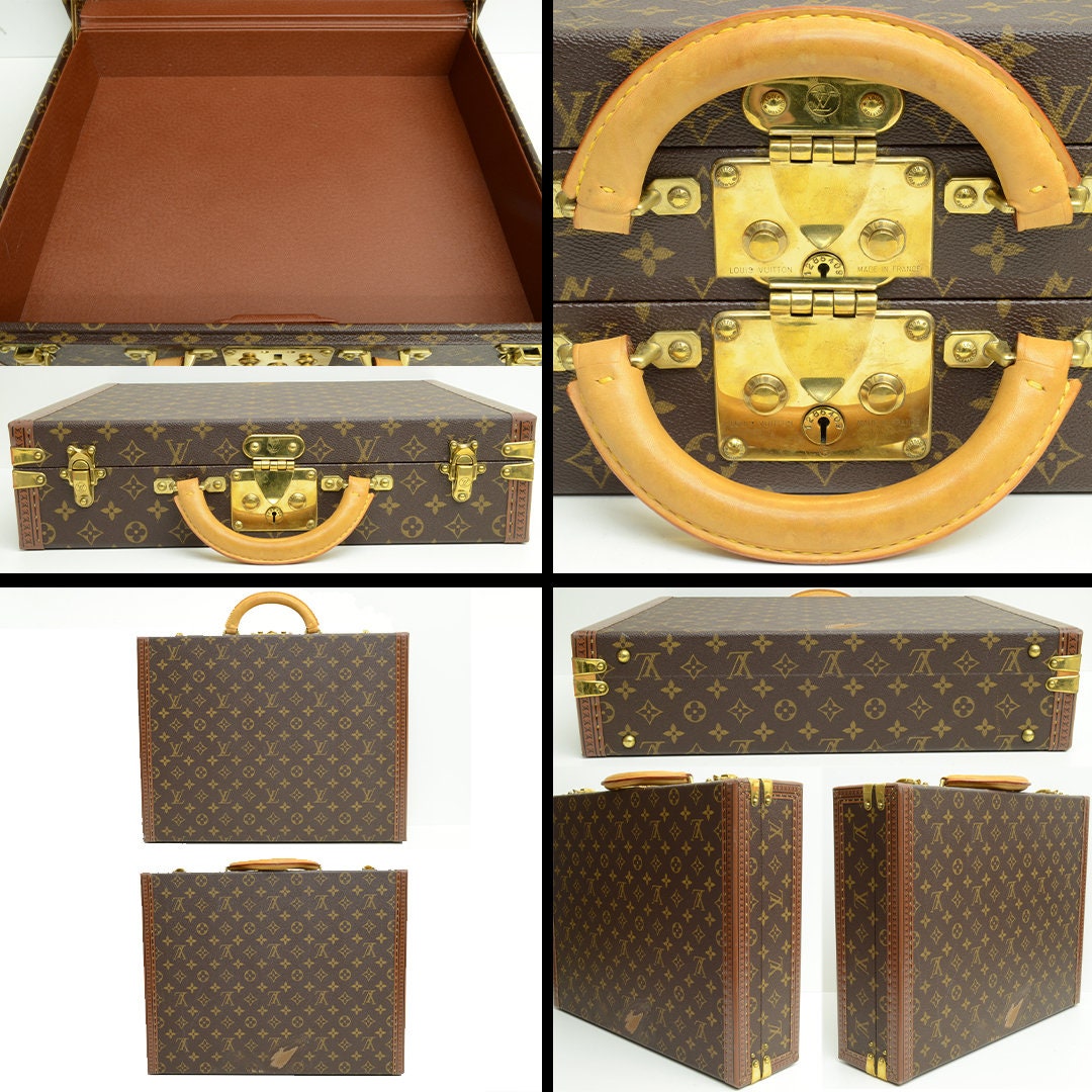 Louis Vuitton 70s Briefcase Attaché-Case President, Cost price , Monogram  at 1stDibs