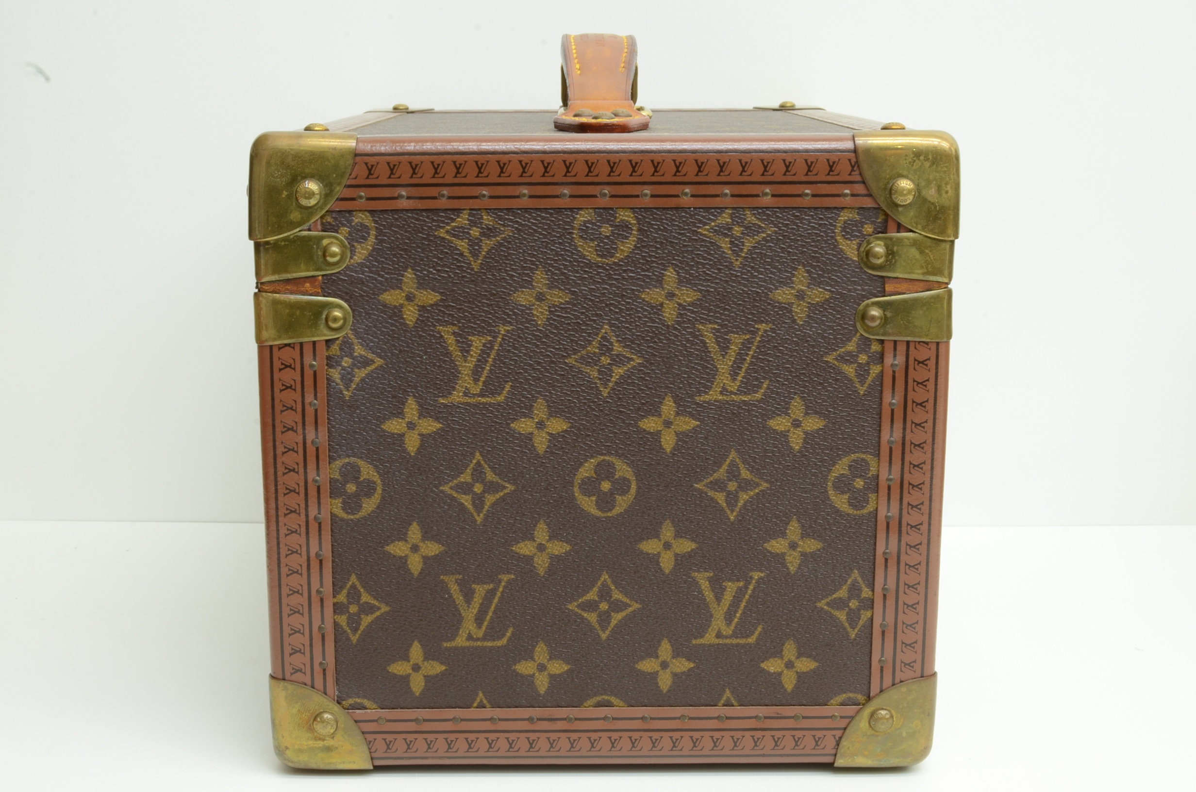 Louis Vuitton Vintage Louis Vuitton Boite Flacons Beauty Ebene Damier