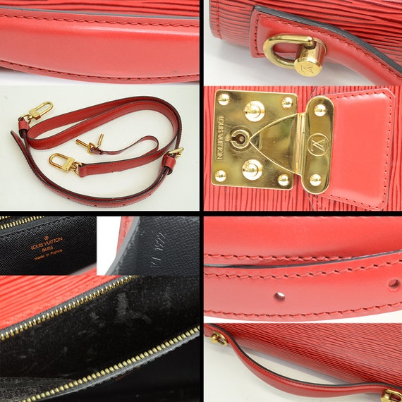 Louis Vuitton, Bags, Authentic Louis Vuitton Monceau Handbag Epi Leather