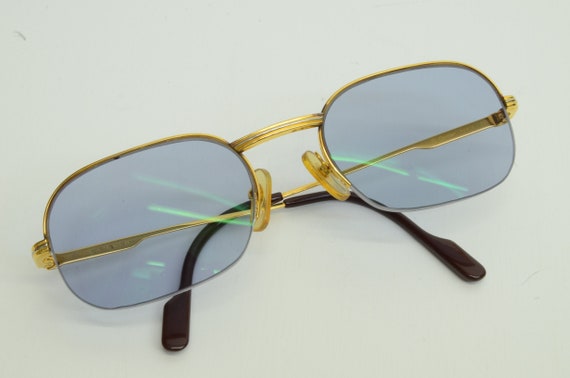 RARE Authentic Cartier Occhiali da Sole Vintage Ascot Louis 53 | Etsy Italia