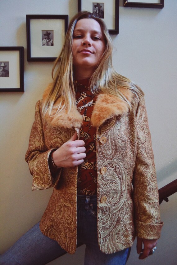 1960s Paisley Jacket