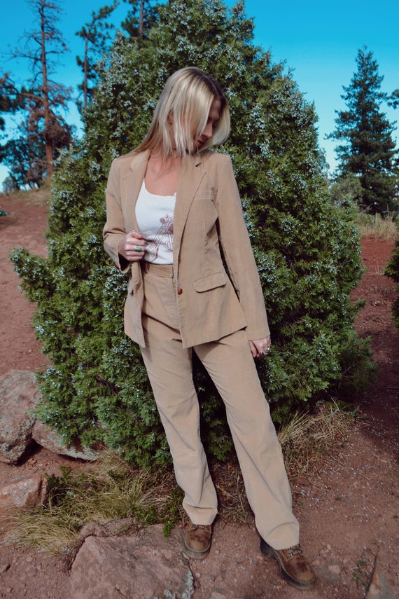 1980s Wrangler Corduroy Pantsuit