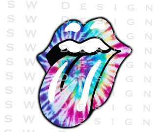 Tie Dye Sassy Lips PNG DIGITAL DOWNLOAD for Sublimation or - Etsy