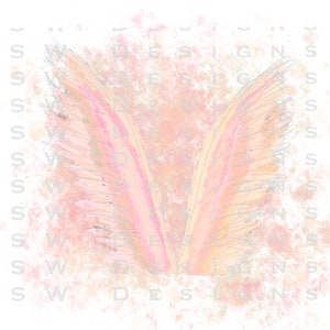 Angel Wings PINK PNG