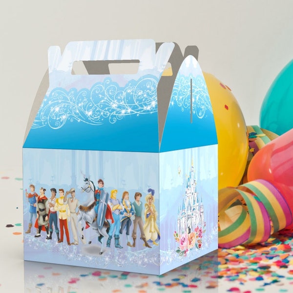 Prince & Princess Party Favor Box