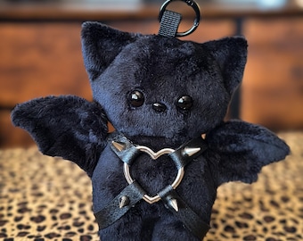 Love Bound Bat keychain/ bag charm