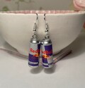 Bull Energy Drink Earrings