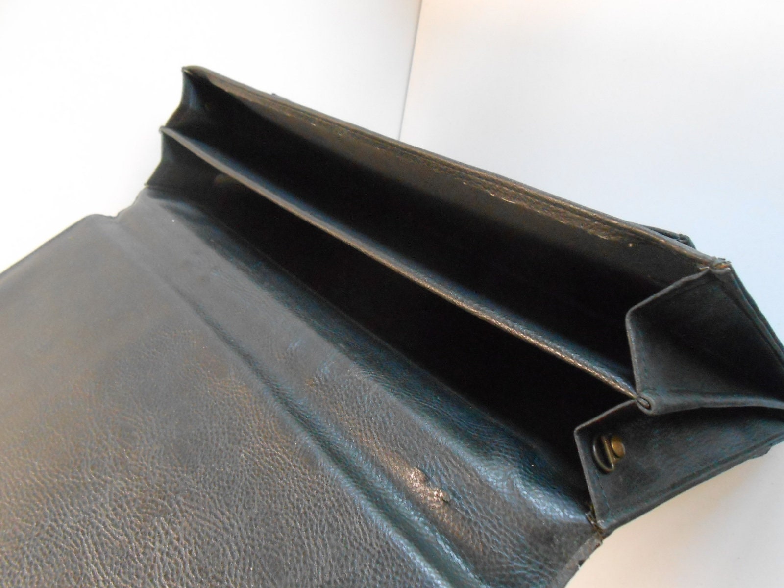 Mallette Porte-Documents En Cuir Pierre Cardin - Taille Moyenne, Noir - Neuf Avec étiquettes