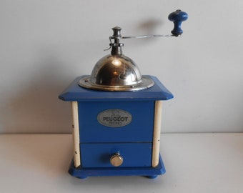 Vintage Kaffeemühle Peugeot 30er Originallack / Kaffeemühle Mühle Kaffeemühle