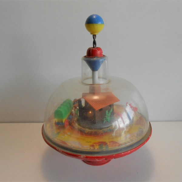 lbz spinning top / Indian cowboys / Kreisel spinning top toy