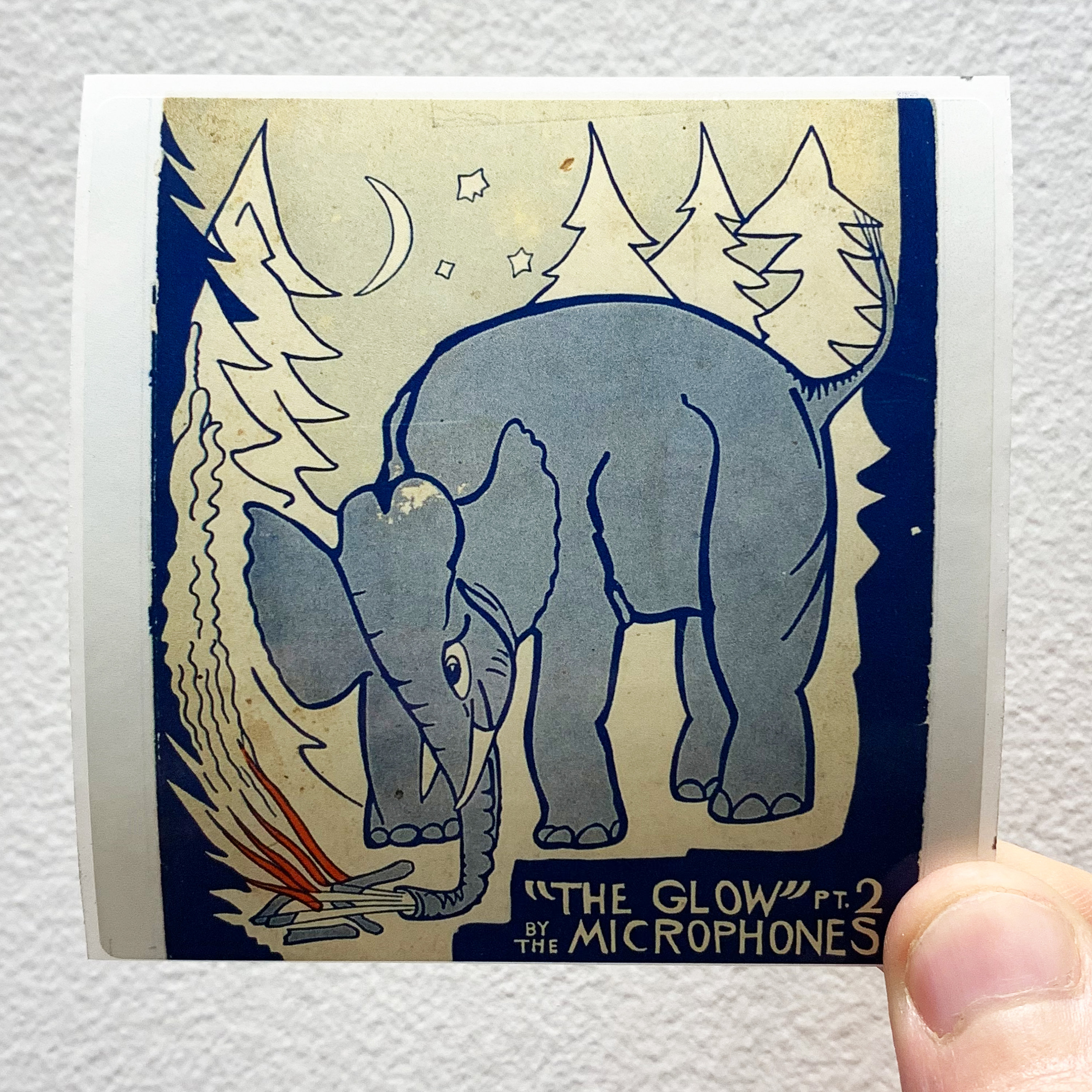 The Microphones The Glow Pt 2 3 x 3 Album Cover Etsy