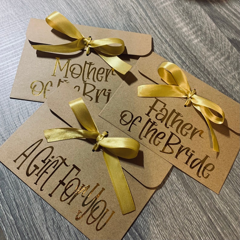 Personalised Wedding Gift Envelope – Honeymoon Fund Cash Envelope bild 5