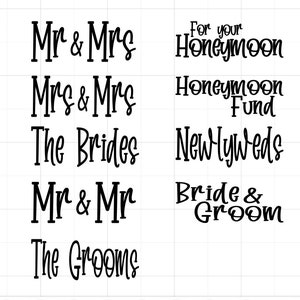 Personalised Wedding Gift Envelope – Honeymoon Fund Cash Envelope bild 4