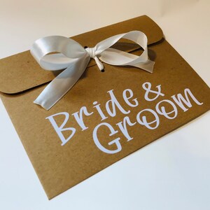 Personalised Wedding Gift Envelope – Honeymoon Fund Cash Envelope bild 6