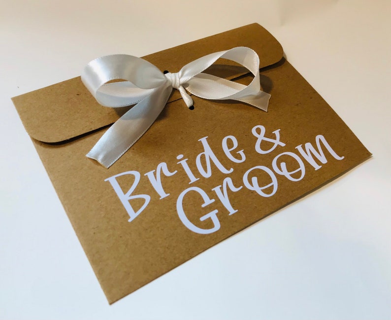Personalised Wedding Gift Envelope – Honeymoon Fund Cash Envelope bild 6