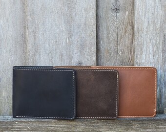 Amazon.com: YTDZ Vintage Men Leather Wallet Short Slim Male