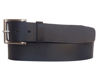 Leather Belt, Men&#39;s Classic Minimalist Full Grain Leather Belt | HANDCRAFTED| Work Belt | Mens Leather Belt, Gift for Him, Gift for dad