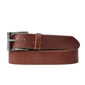 Tan Leather Belt, Premium Leather Belt, Italian Full Grain Leather Belt, Handmade Belt, Gift for Him, Gift for Dad, Gift for Boyfriend