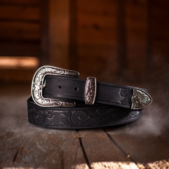 Western Belt for Women, Full Grain Leather Belt, Women display picture 3