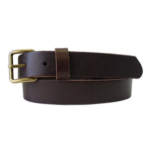 Women's Belt, Brown Leather Waist Belt, Full Grain Leather Belt Made in Canada, Vachetta Leather Belt, High Waisted Belt, Gift for Her