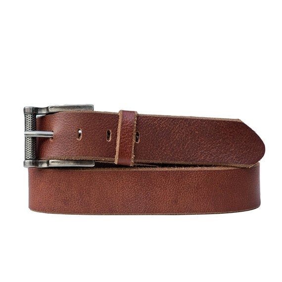 Brown Leather Belt, Premium ITALIAN Leather Belt, HANDCRAFTED 100