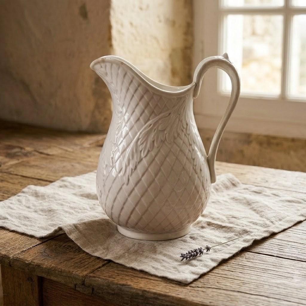 Gien France Water Pitcher - Etsy