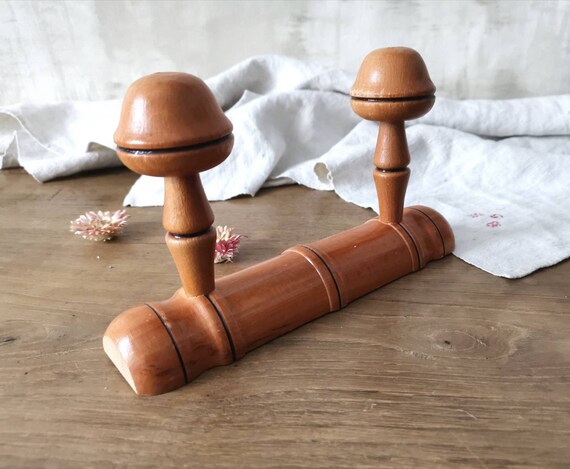 French Vintage Coat Rack Wooden Mural Hat Stand Wall French Vintage Coat Rack Wooden Mural, French Vintage Wood Coat Rack Stand