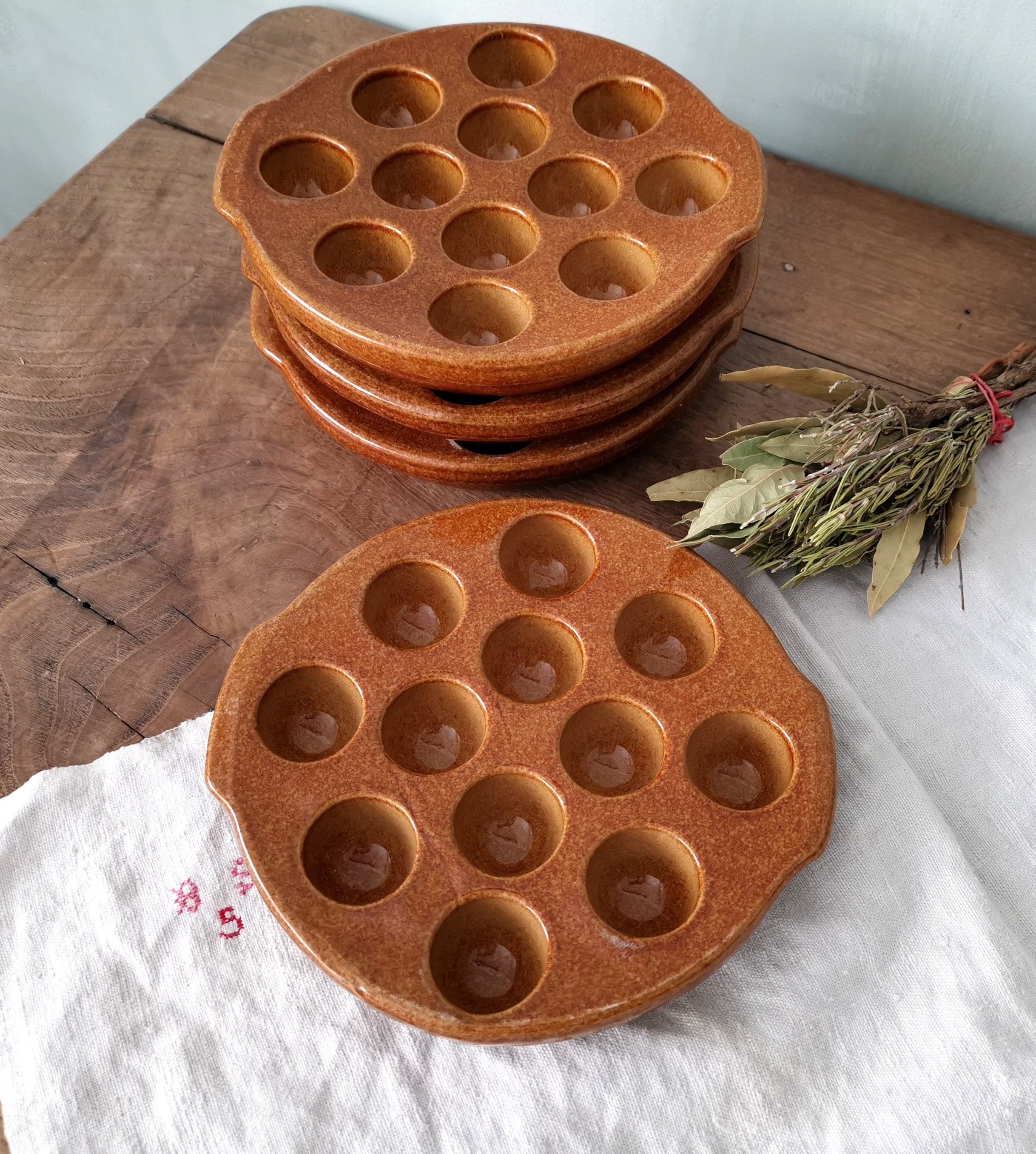 Vintage escargot d'or - France