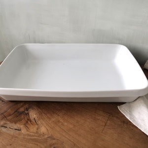 French Vintage Extra Large Gratin Dish