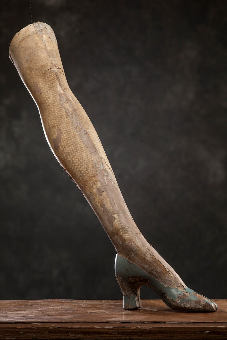 Vintage Mannequin Leg / 1960's Mannequin Leg Decor /mid Etsy
