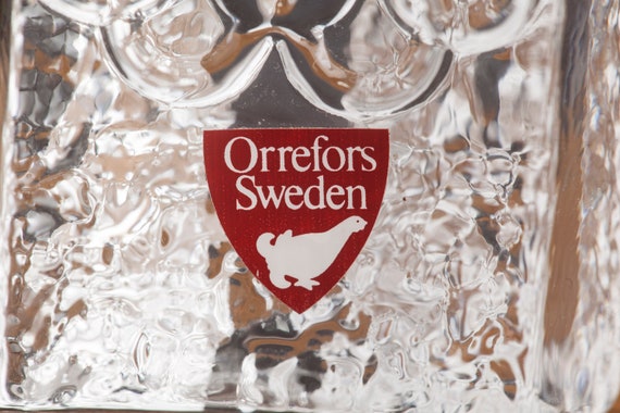 Sweden Orrefosのクリスタルガラスの置き物 Sweden Orrefosのクリスタルガラスの置き物 Sweden Orrefosの