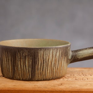 Vintage Danish Modern Dish by Humlebaek Keramik HK Danmark, 1960s Mid Century Scandinavian pottery, Earth tones glaze dish