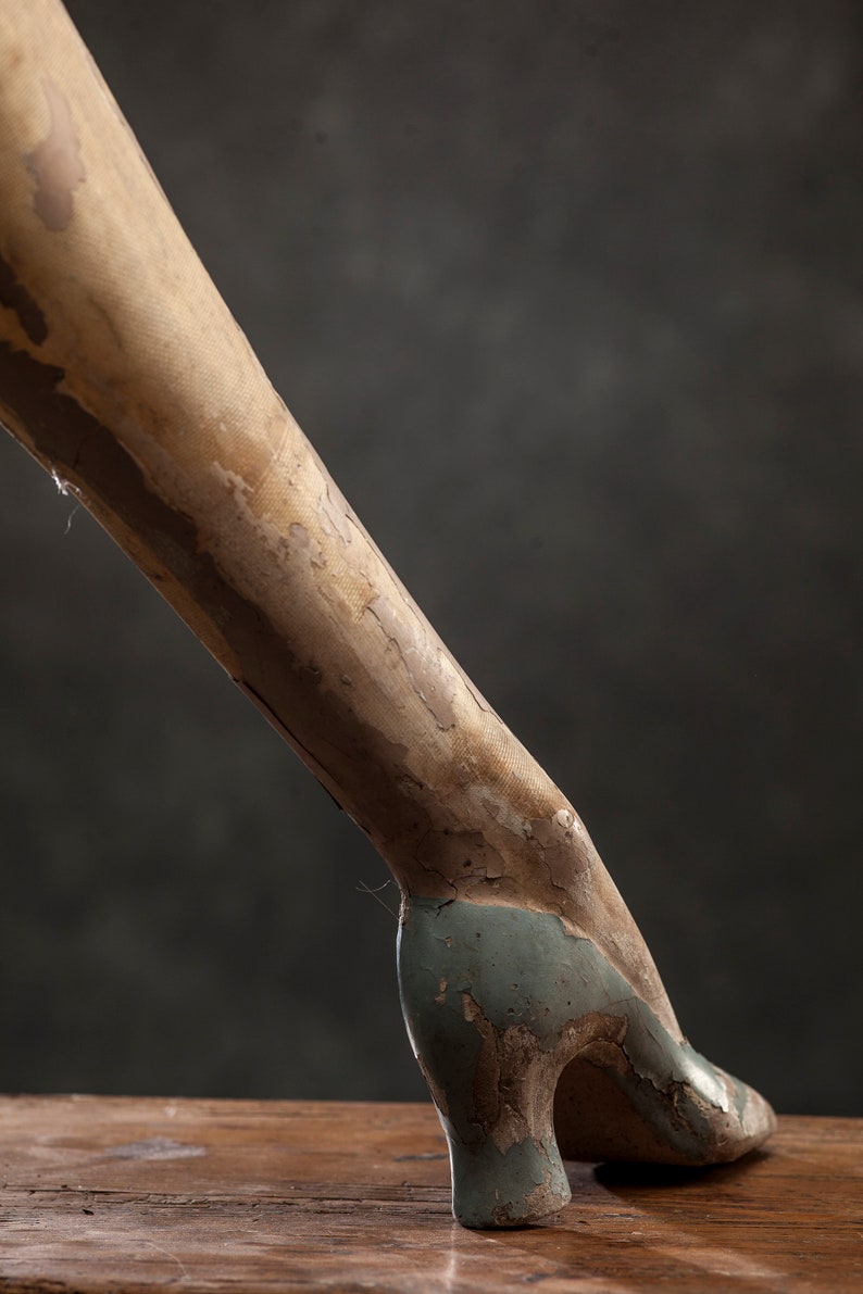 Vintage Mannequin Leg / 1960's Mannequin Leg Decor /mid Etsy