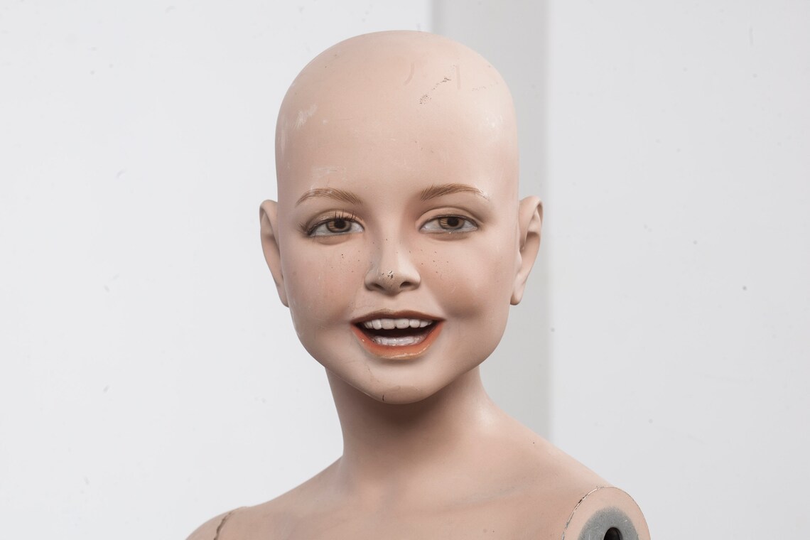 VINTAGE Child MANNEQUIN from 1990s by Hindsgaul Made in Etsy