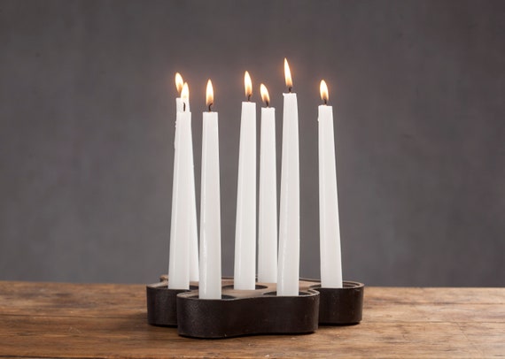 Schwedischer Schwerer Metall Kerzenständer Entworfen von - Etsy.de
