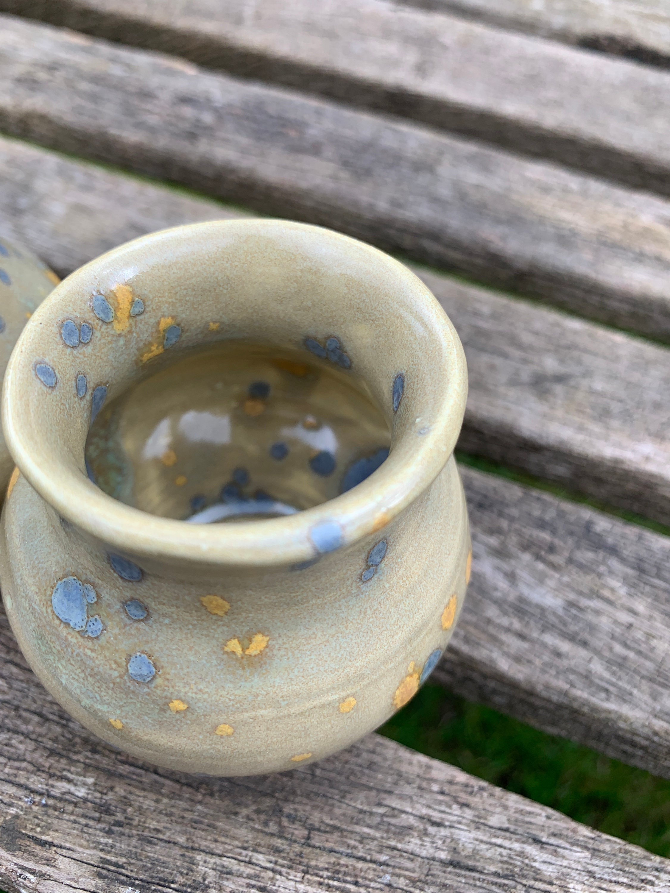 Handmade Ceramic Mini Witches Cauldrons With Three Legs Etsy