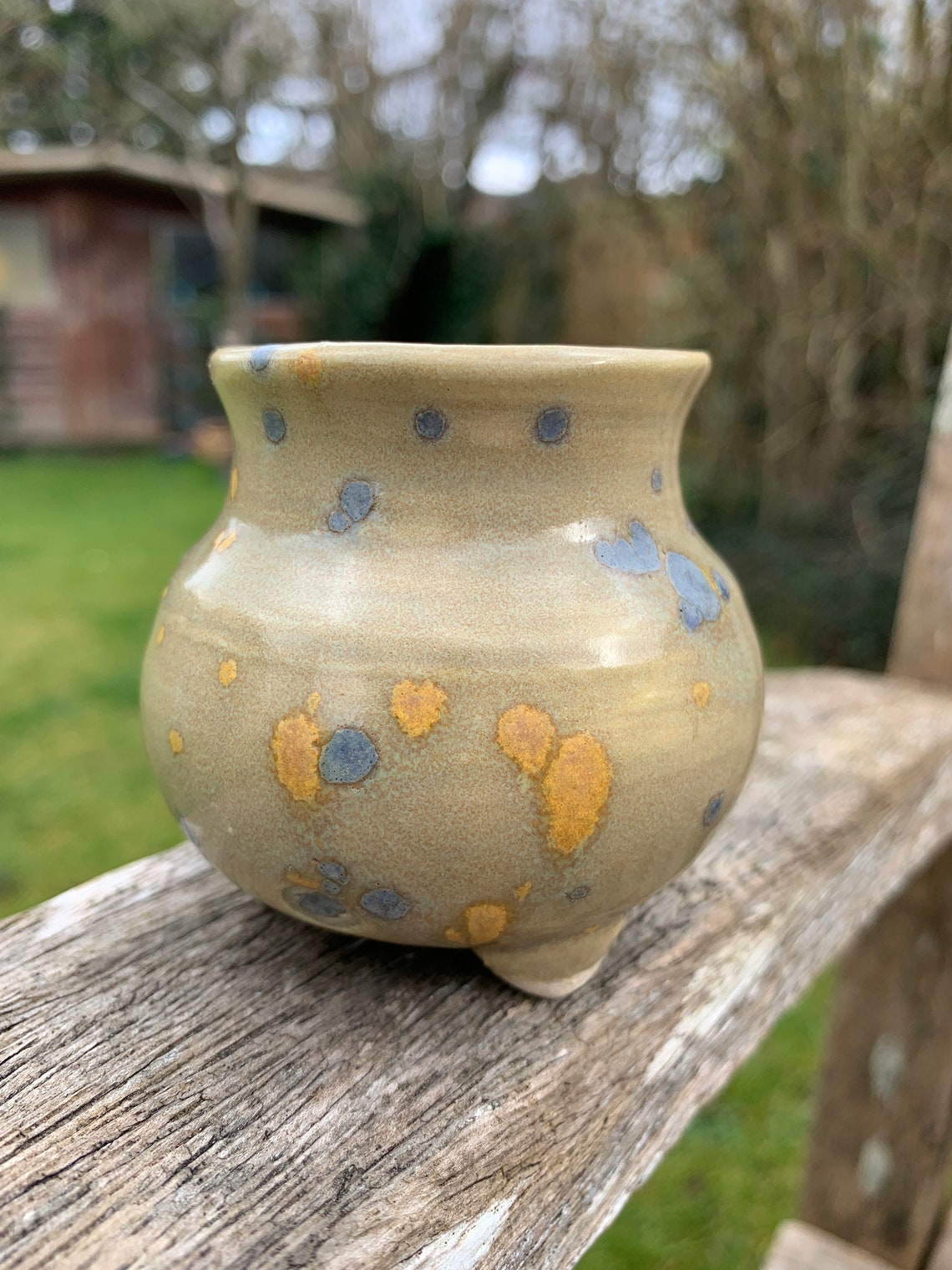 Handmade Ceramic Mini Witches Cauldrons With Three Legs Etsy