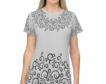 T-Shirt Dress Geometry Mandala Art Patterns