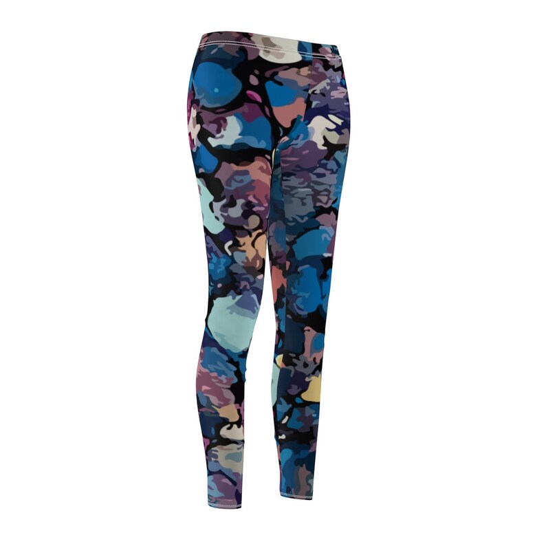 Yoga Leggings Women/'s Cut Sew Casual Skinny fit Leggings Super Soft Colorful Printed with Artistic Abstract Art Patterns