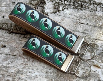 Steller's Sea Eagle Keychain | Cork and Canvas | Eco-friendly | Wildlife, Birds