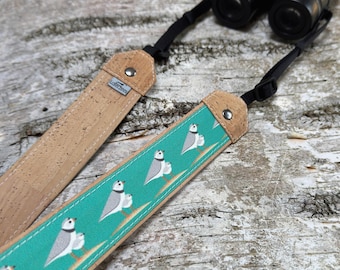 Piping Plover Optics Strap | Binoculars, Camera | Eco-friendly | Birdwatching